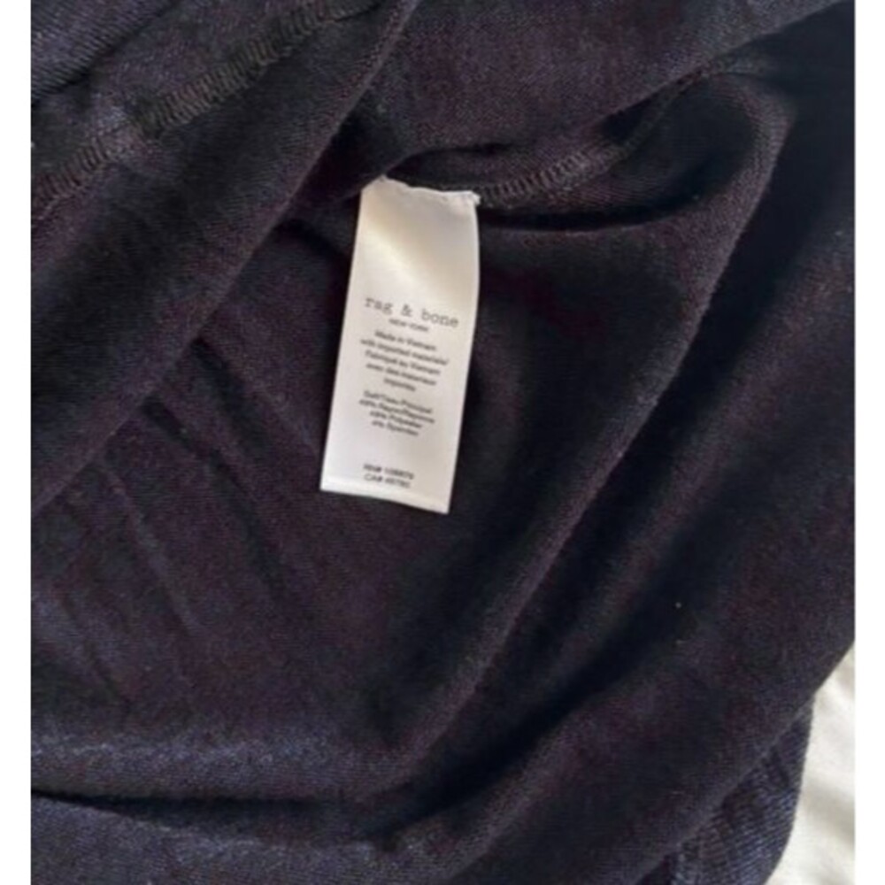 Rag and Bone oversized fall navy sweater size small casual trendy top - Picture 5 of 5